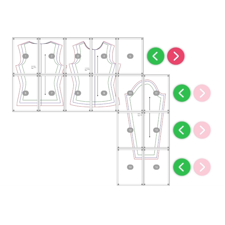 Video showing advanced pattern stitching
