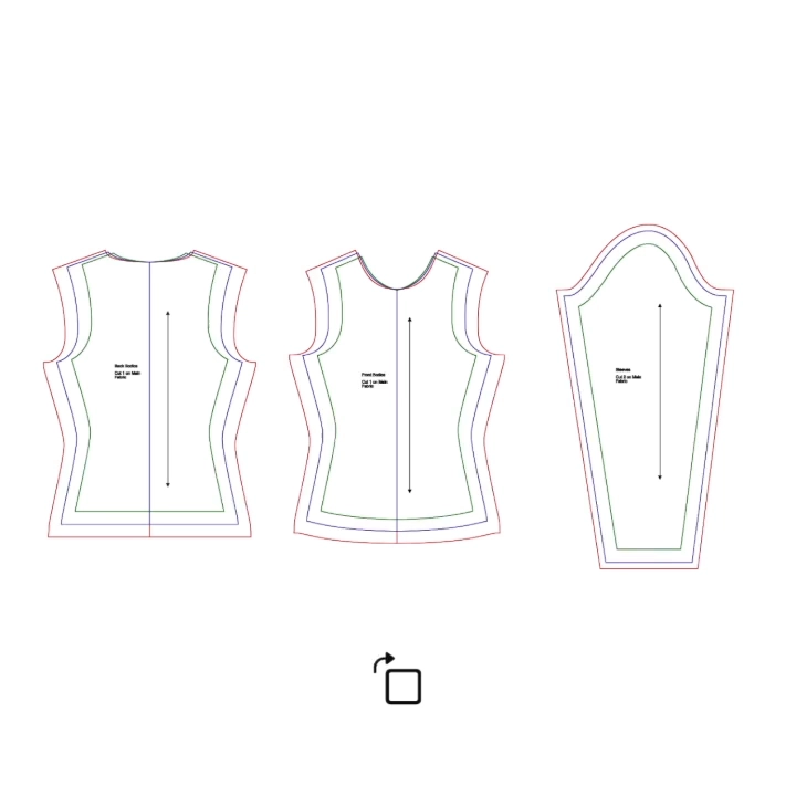 Video showing pattern being rotated, flipped, and scaled