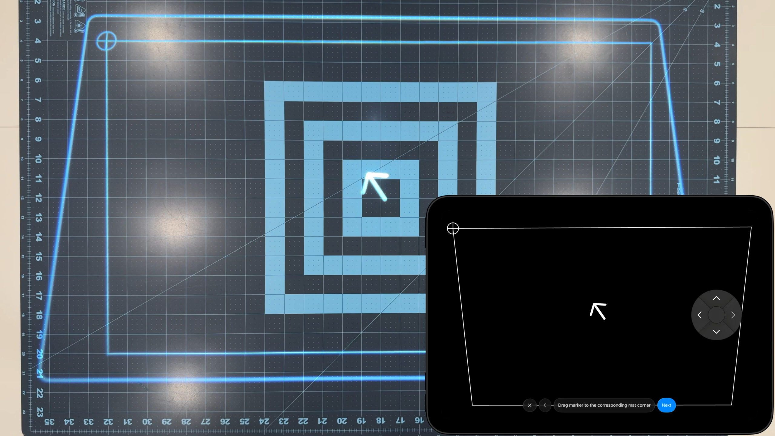 Four Corner Calibration